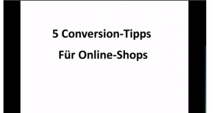 5 Conversion Tipps für Online Shops