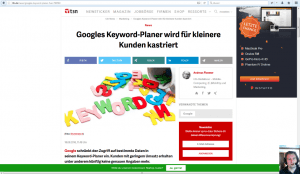 Google Keword Planer Änderungen 2016