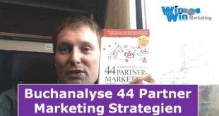 Buchanalyse 44 Partner Marketing Strategien