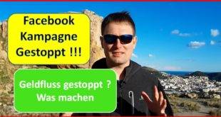 Facebook Kampagne gestoppt Was machen