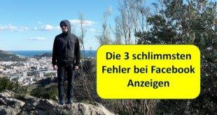 die 3 schlimmsten Fehler bei Facebook Anzeigen