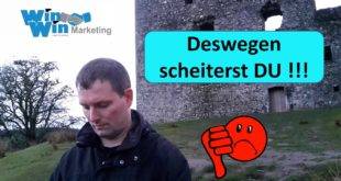 Deswegen scheiterst Du