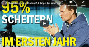 95 % scheitern beim online marketing