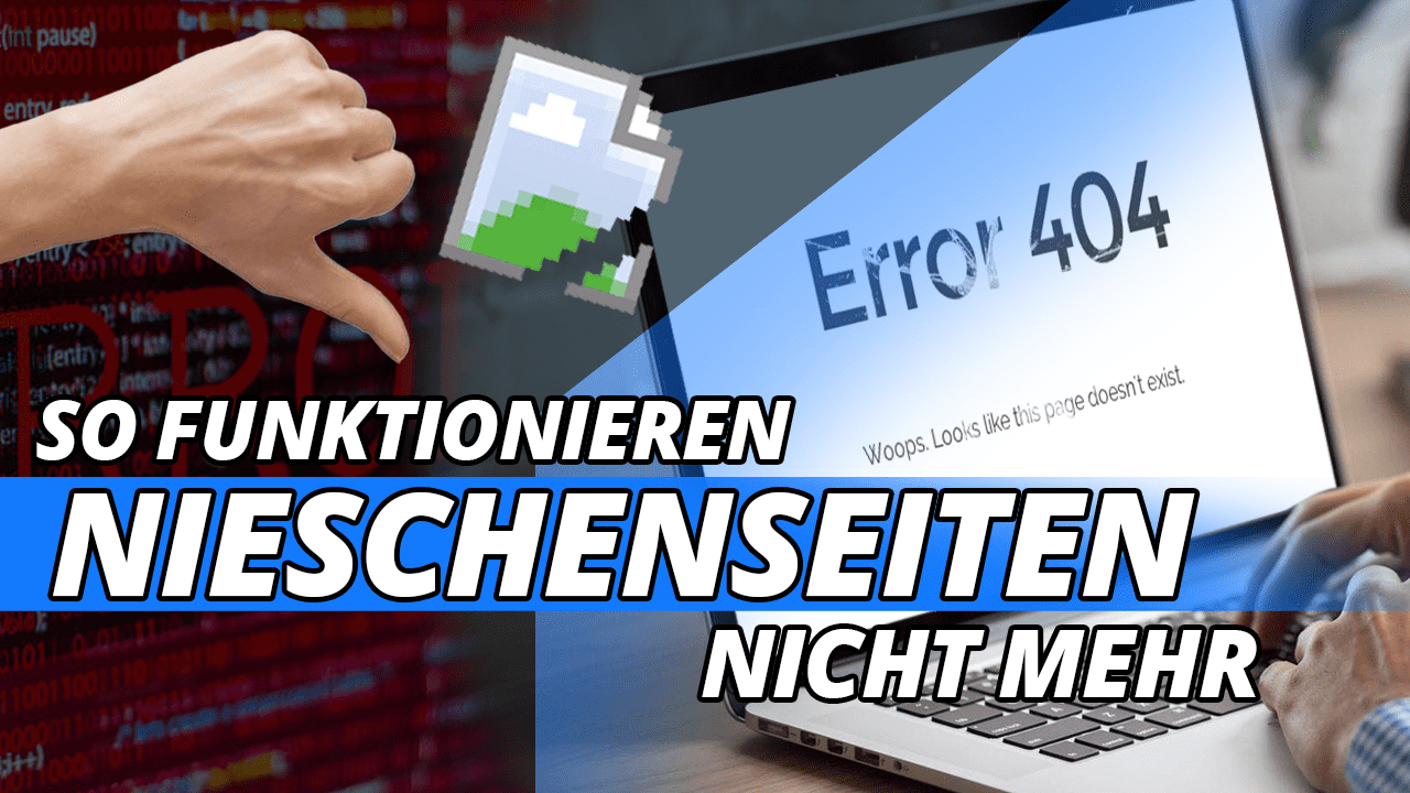 so funktionieren Nischenseiten nicht mehr
