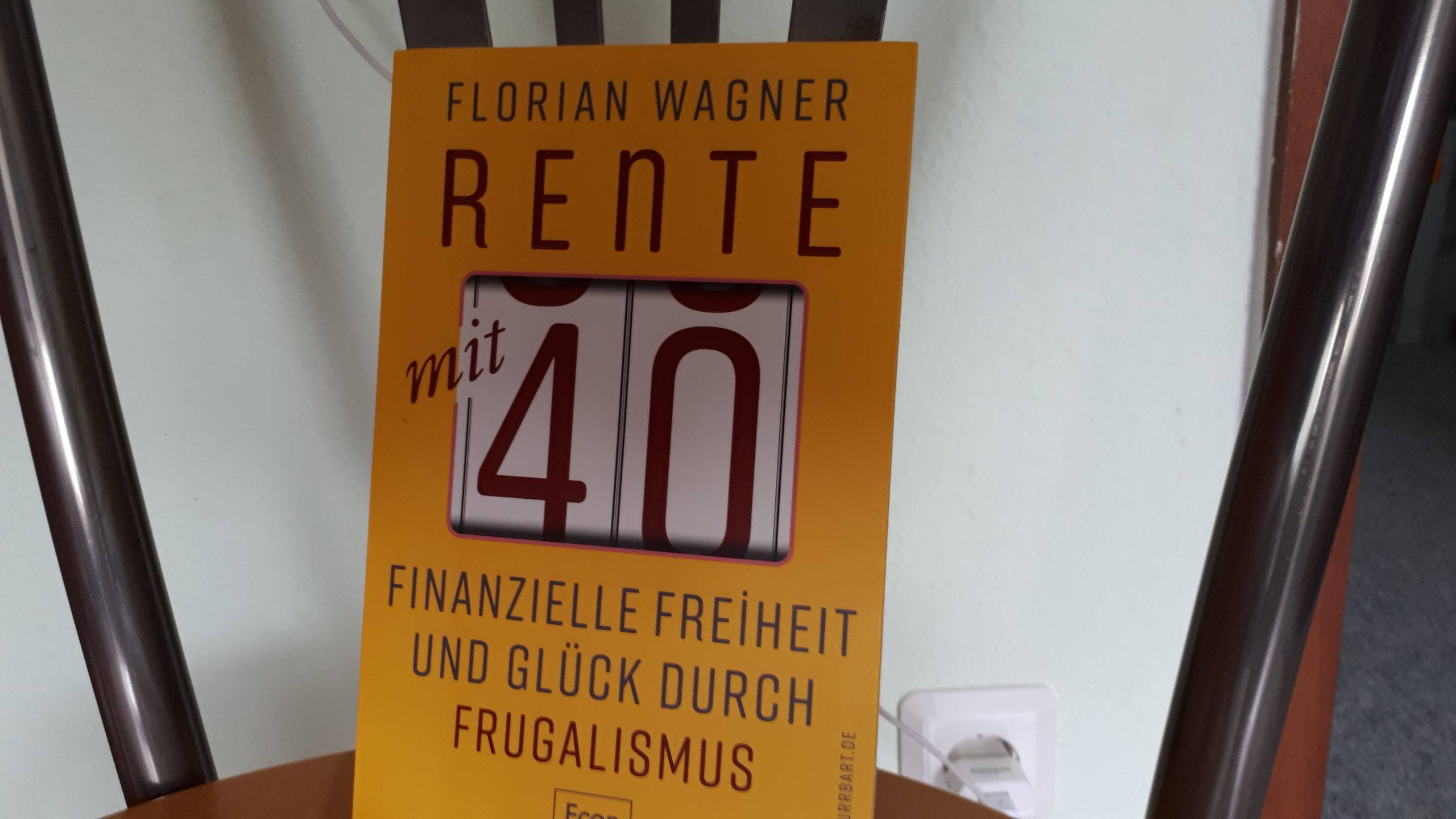 Florian Wagner, Rente mit 40