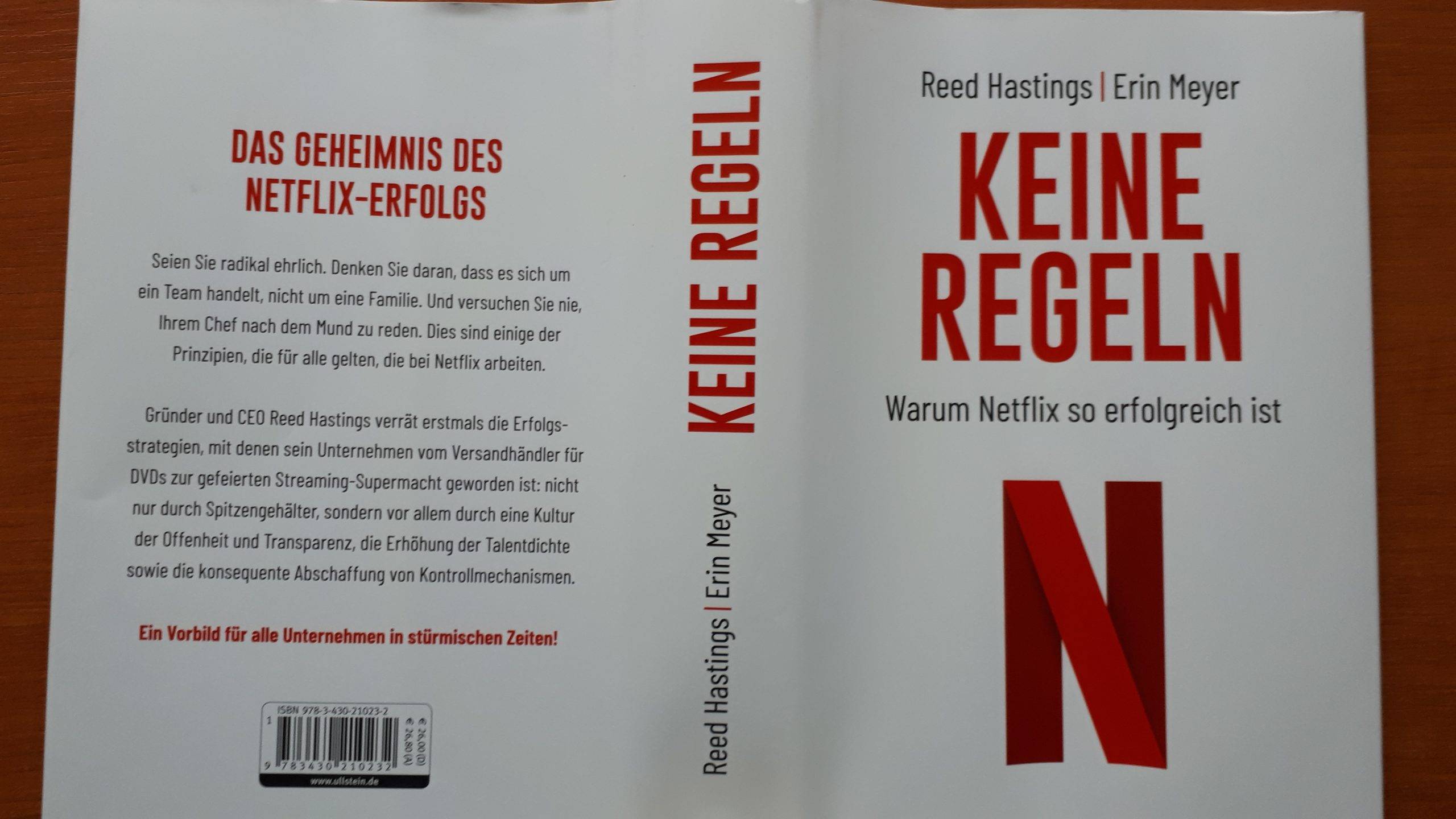 Keine Regeln, von Reed Hastings und Erin Meyer